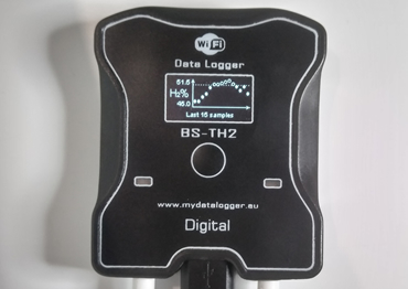 Dual-channel logger thermometer and hygrometer